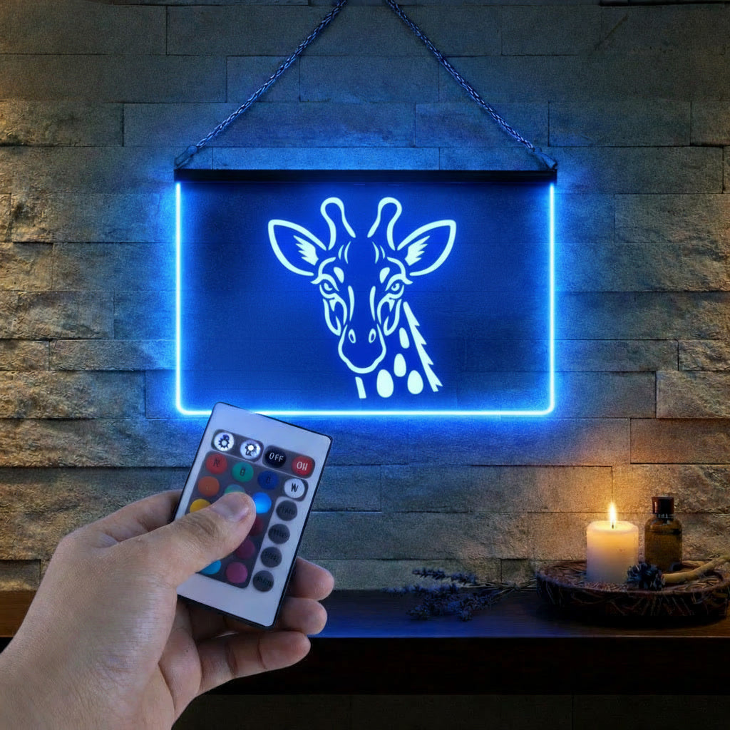 Enseigne Lumineuse Girafe