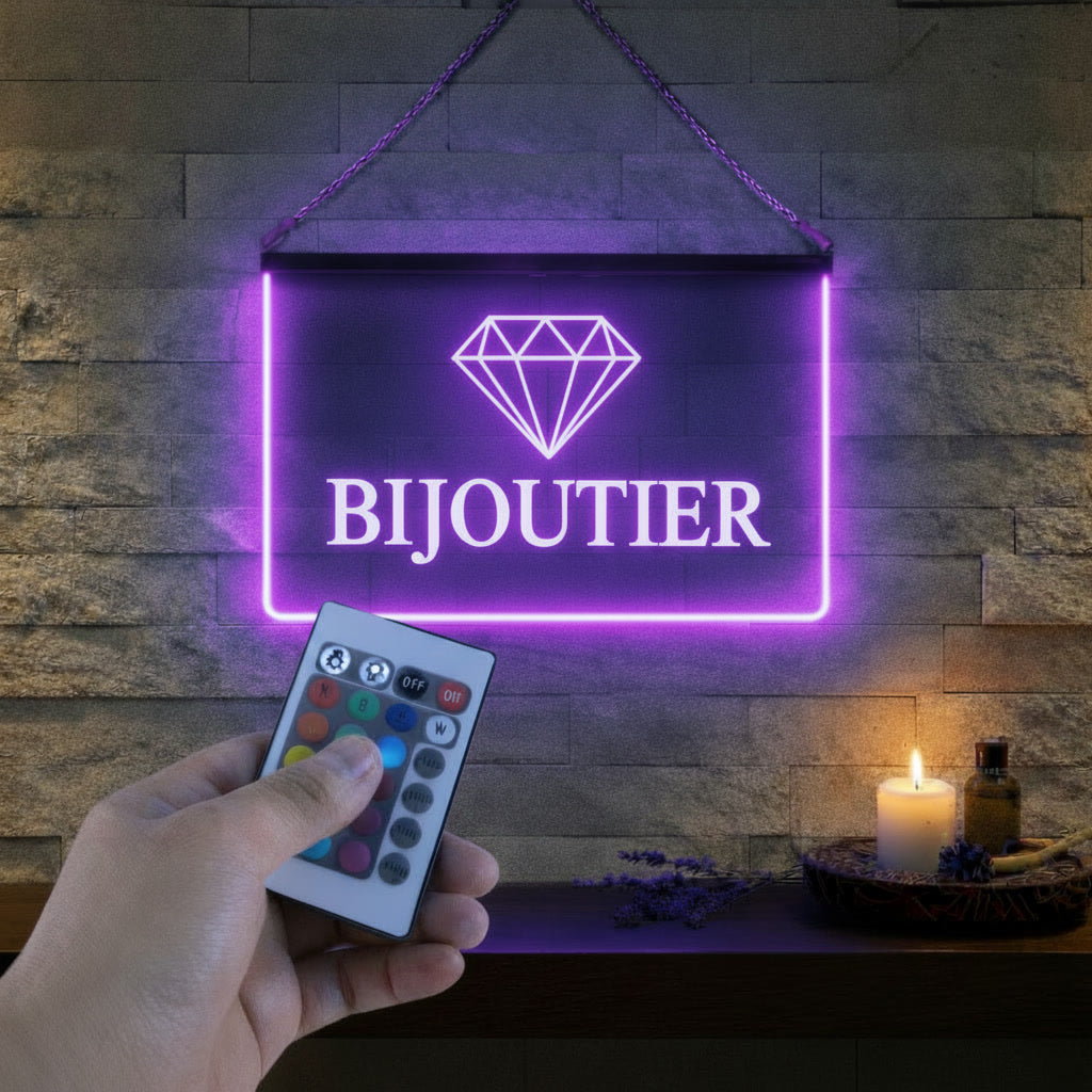 Enseigne Lumineuse Métier Bijoutier