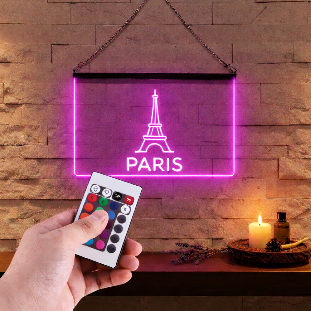 Enseigne Lumineuse Ville Paris