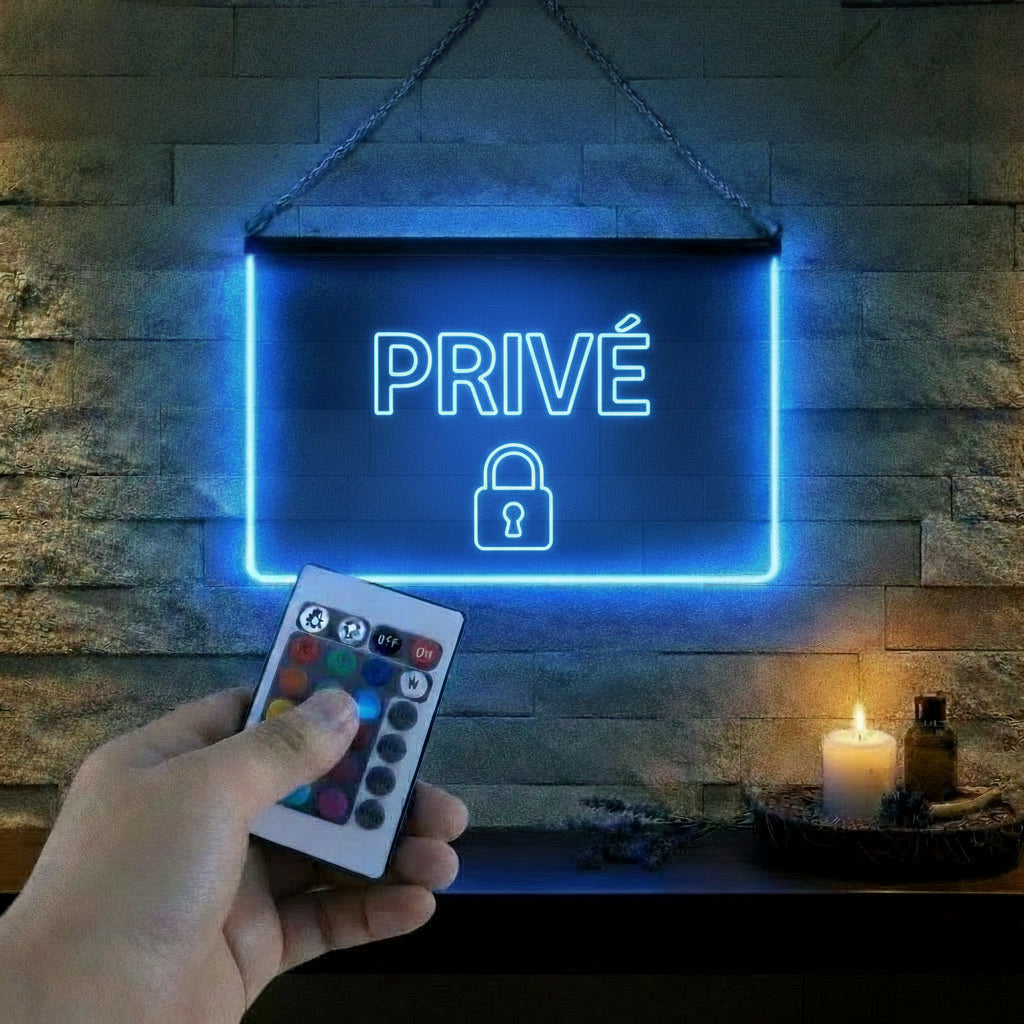 Enseigne Lumineuse Signalétique Privé