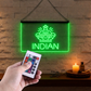 Enseigne Lumineuse Restaurant Indien