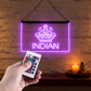 Enseigne Lumineuse Restaurant Indien