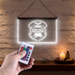 Enseigne Lumineuse Gorille Chapeau