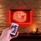 Enseigne Lumineuse Tribale Lion