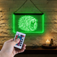 Enseigne Lumineuse Tribale Lion