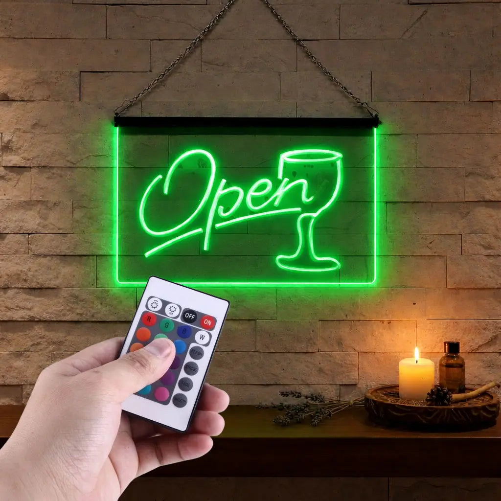 Enseigne Lumineuse Open Décoration Lumineuse