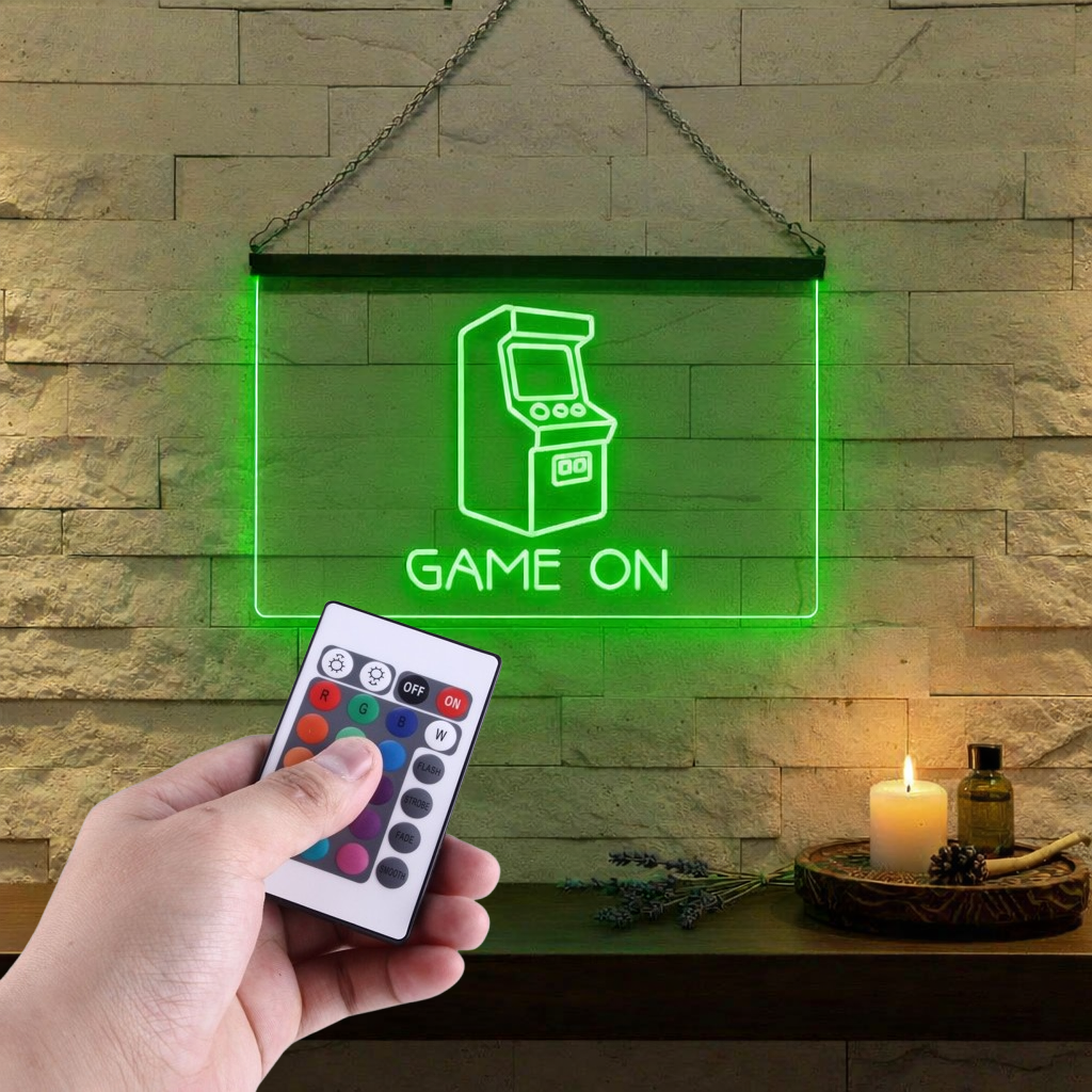 Enseigne Lumineuse Game On