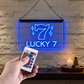 Enseigne Lumineuse Lucky 7