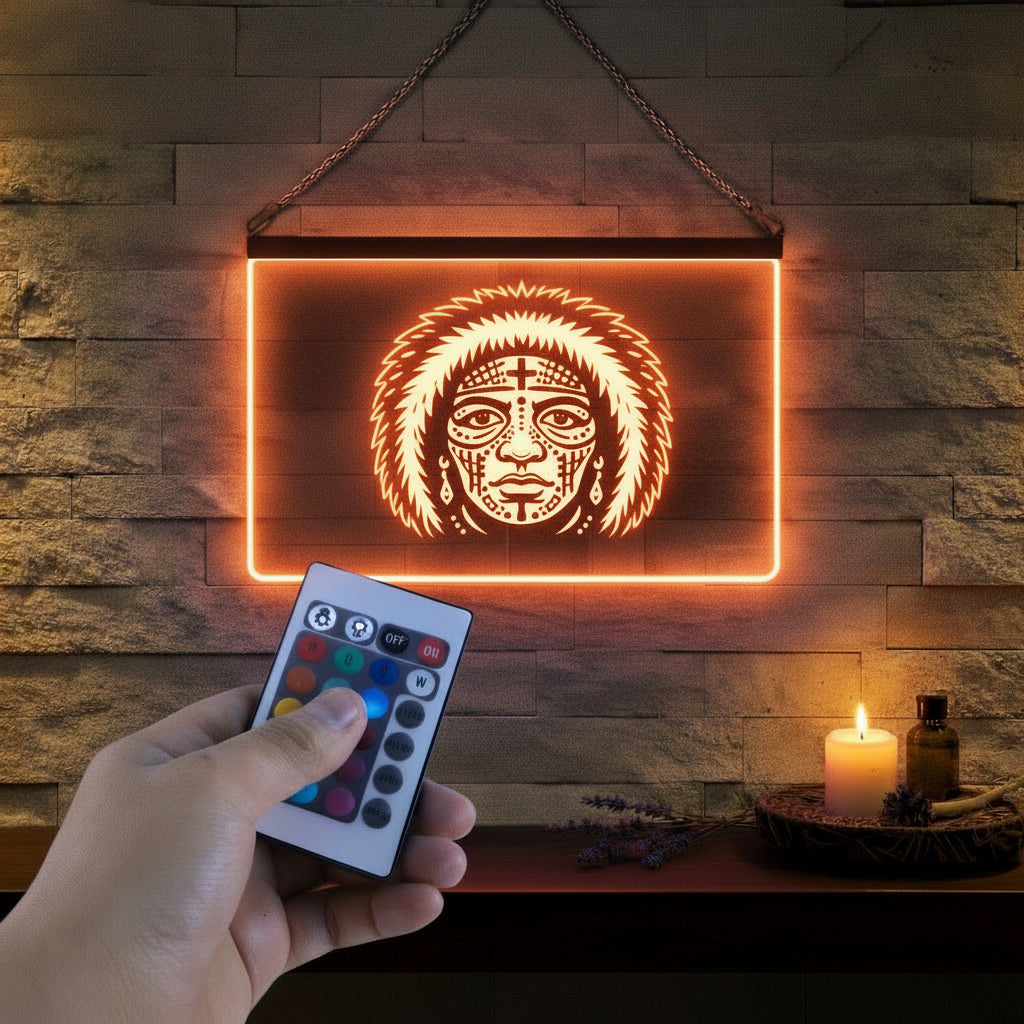 Enseigne Lumineuse Visage
