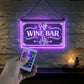 Enseigne Lumineuse LED Wine Bar