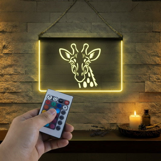 Enseigne Lumineuse Girafe
