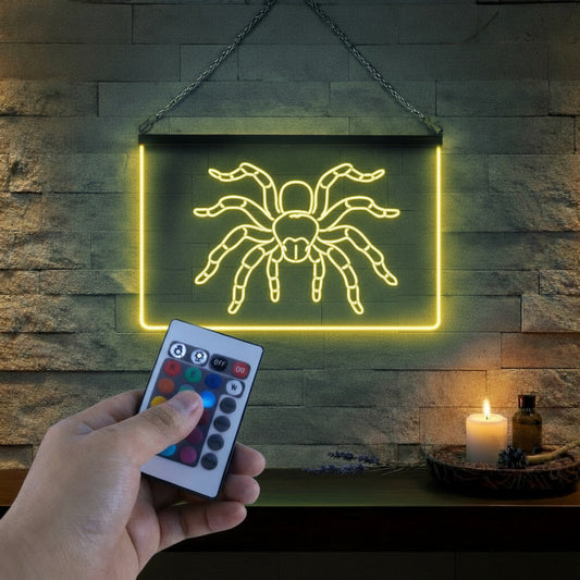 Enseigne Lumineuse Araignée