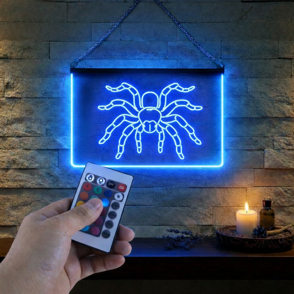 Enseigne Lumineuse Araignée