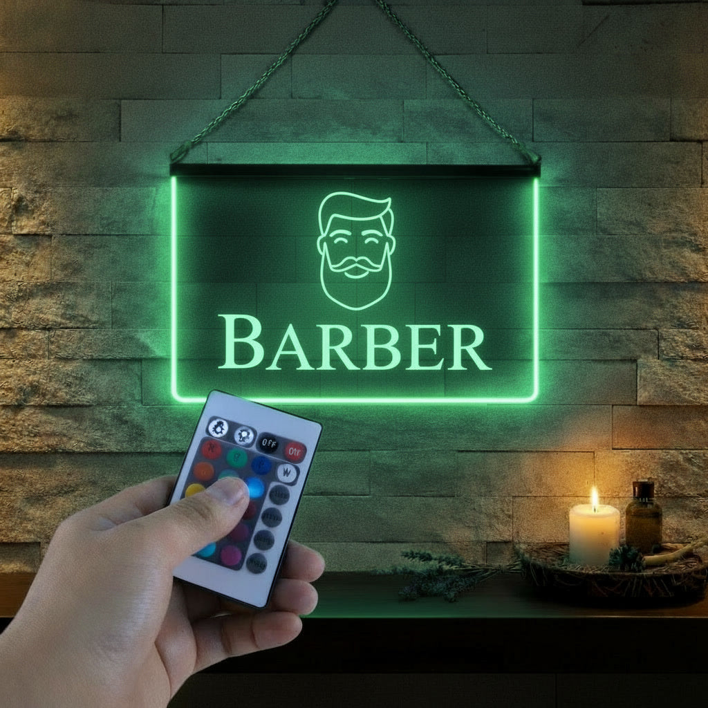 Enseigne Lumineuse Métier Barber
