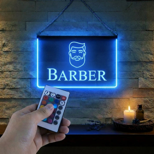 Enseigne Lumineuse Métier Barber