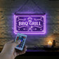 Enseigne Lumineuse LED BBQ Grill