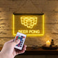 Enseigne Lumineuse Beer Pong Décoration Lumineuse