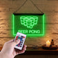Enseigne Lumineuse Beer Pong Décoration Lumineuse