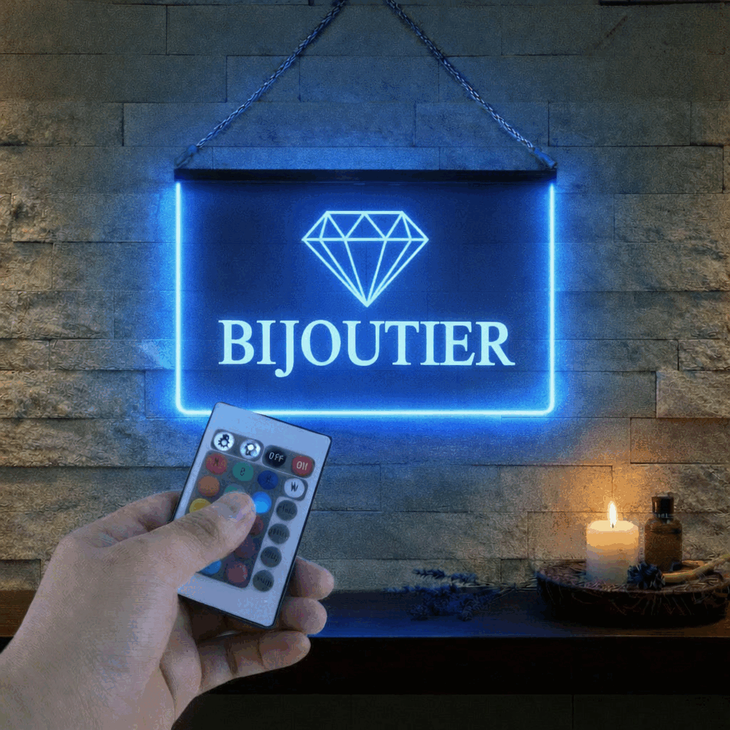 Enseigne Lumineuse Métier Bijoutier