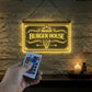 Enseigne LED Burger House Restaurant