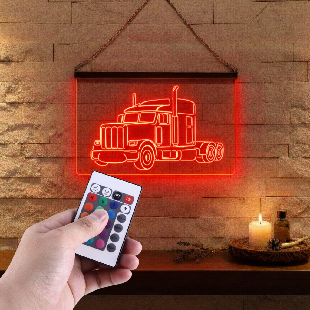 Enseigne Lumineuse Camion