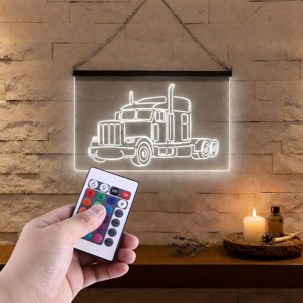 Enseigne Lumineuse Camion