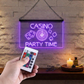 Enseigne Lumineuse Casino Party Décoration Lumineuse