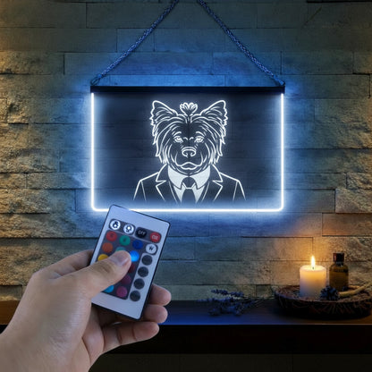 Enseigne Lumineuse Animal Yorkshire