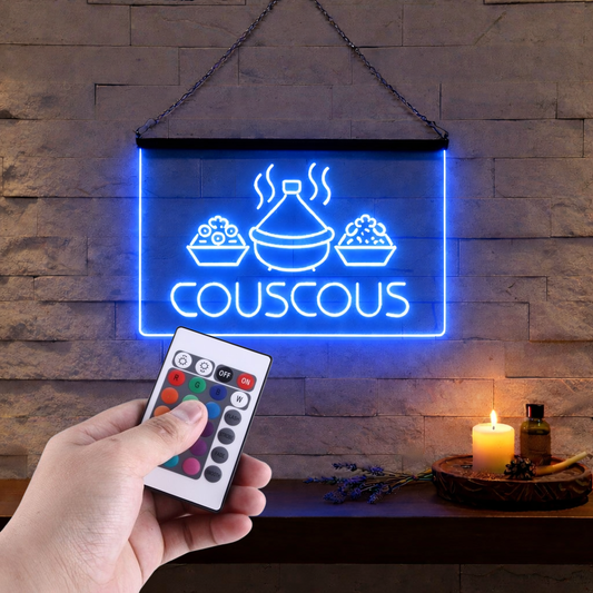 Enseigne Lumineuse Couscous