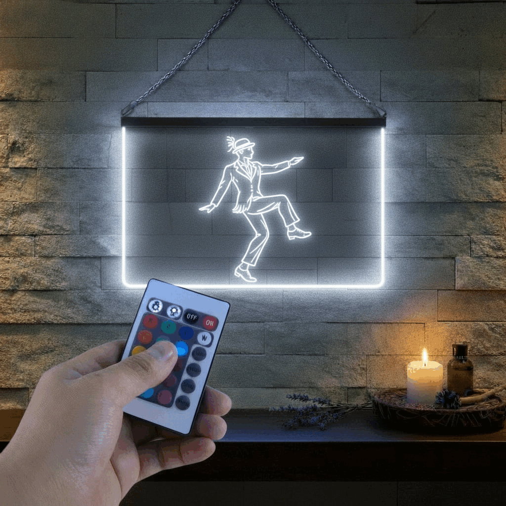 Enseigne Lumineuse Danse 60 x 40 cm