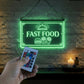 Enseigne LED Fast Food Restaurant