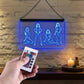 Enseigne Lumineuse Postures Femme Sexy
