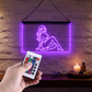 Enseigne Lumineuse Sexy Woman
