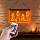 Enseigne Lumineuse Postures Femme Sexy