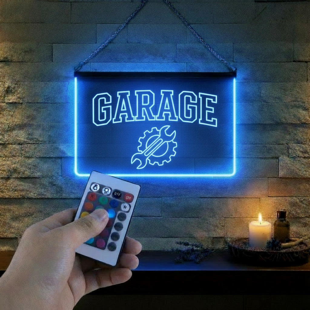 Enseigne Lumineuse Métier Garage