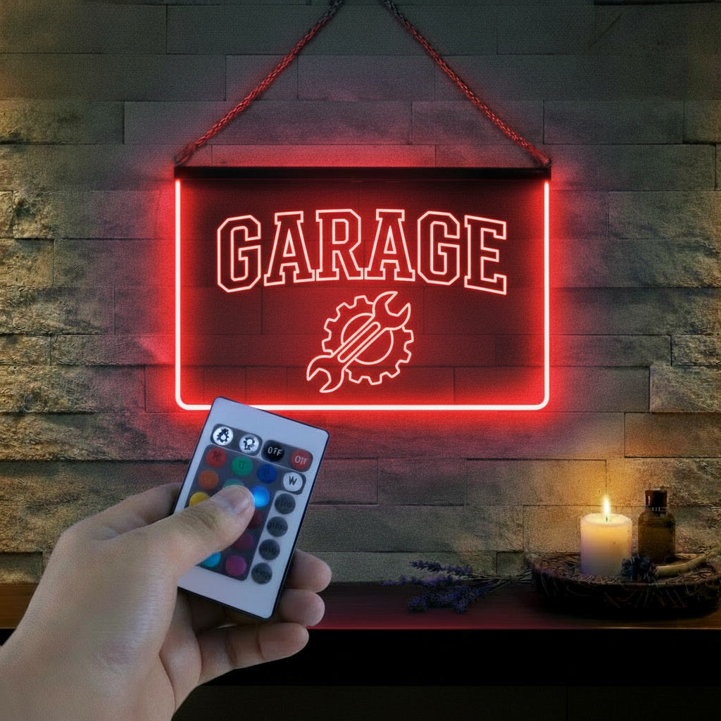 Enseigne Lumineuse Métier Garage
