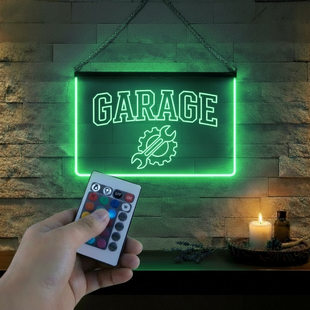 Enseigne Lumineuse Métier Garage