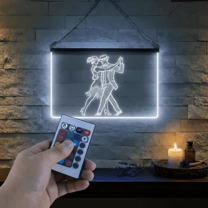 Enseigne Lumineuse Gatsby 60 x 40 cm