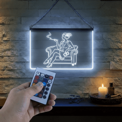 Enseigne Lumineuse Gatsby 60 x 40 cm