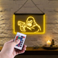 Enseigne Lumineuse Gorille Pistolet