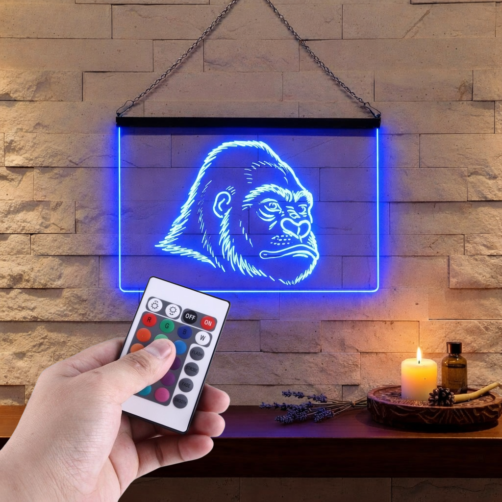 Enseigne Lumineuse Gorille