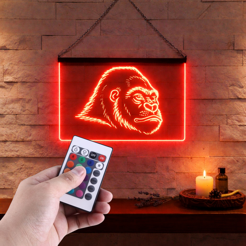 Enseigne Lumineuse Gorille