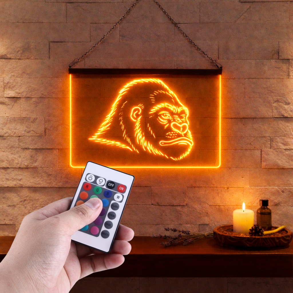 Enseigne Lumineuse Gorille