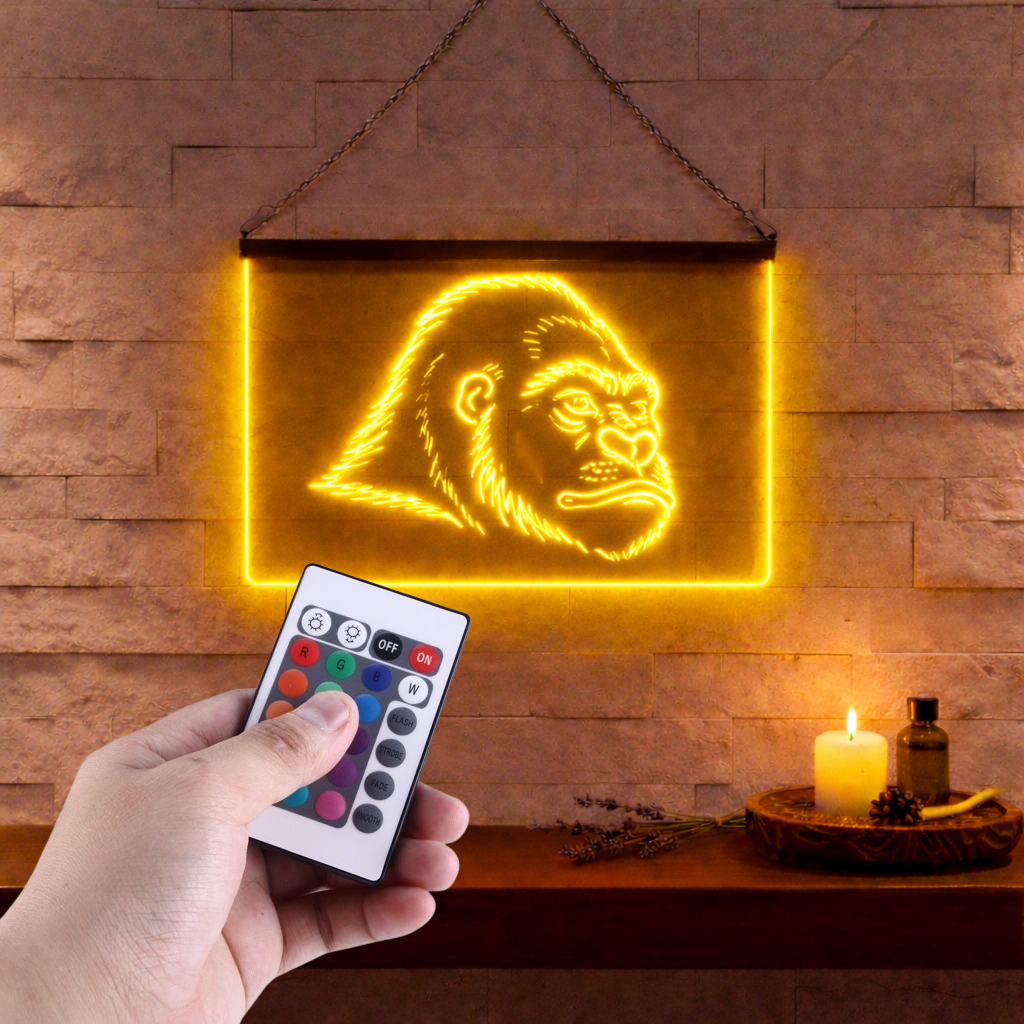 Enseigne Lumineuse Gorille