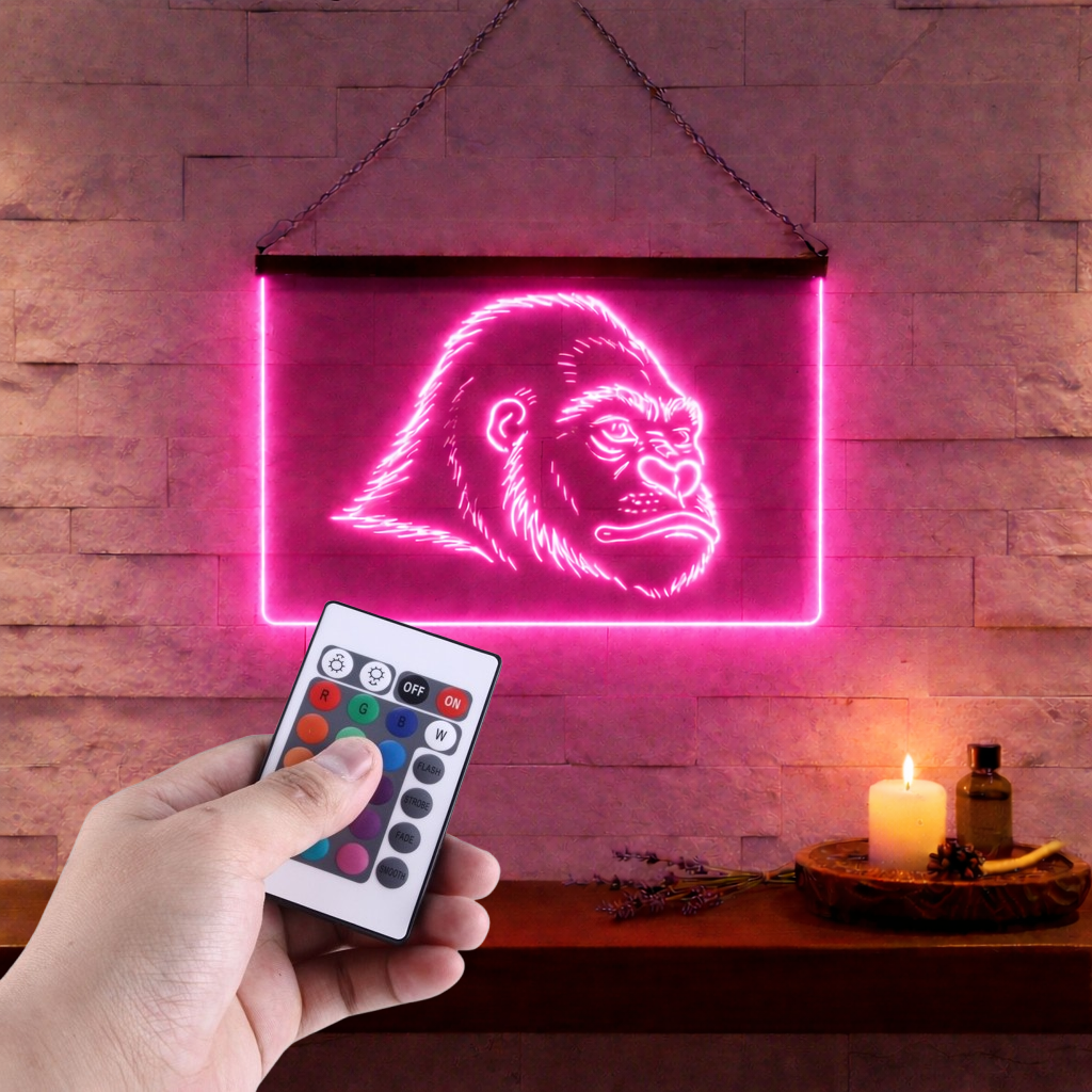 Enseigne Lumineuse Gorille