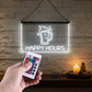 Enseigne Lumineuse Happy Hours Décoration Lumineuse