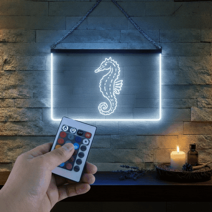 Enseigne Lumineuse Hippocampe