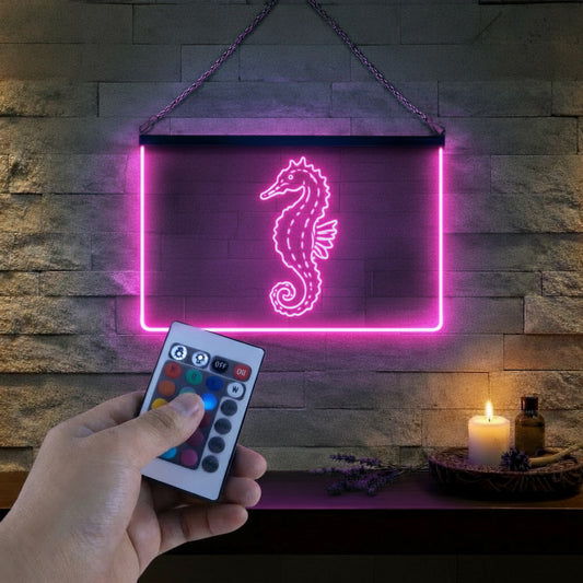 Enseigne Lumineuse Hippocampe