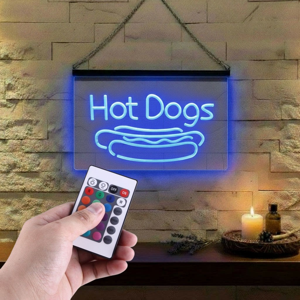 Enseigne Lumineuse Hot Dogs