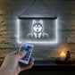 Enseigne Lumineuse Animal Husky